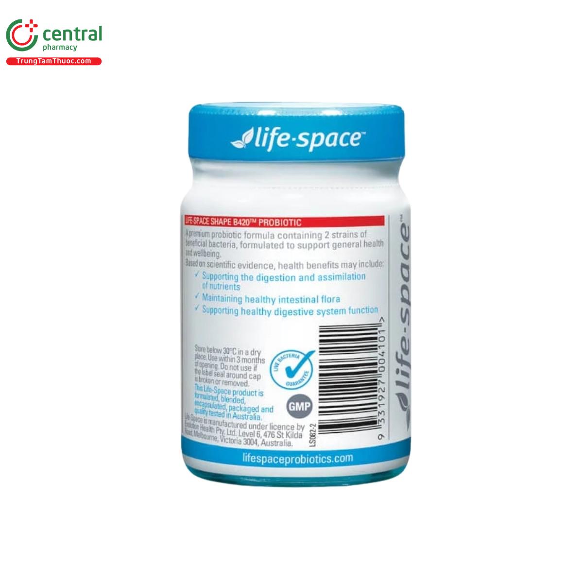 life space shape b420 probiotic 2 T8614