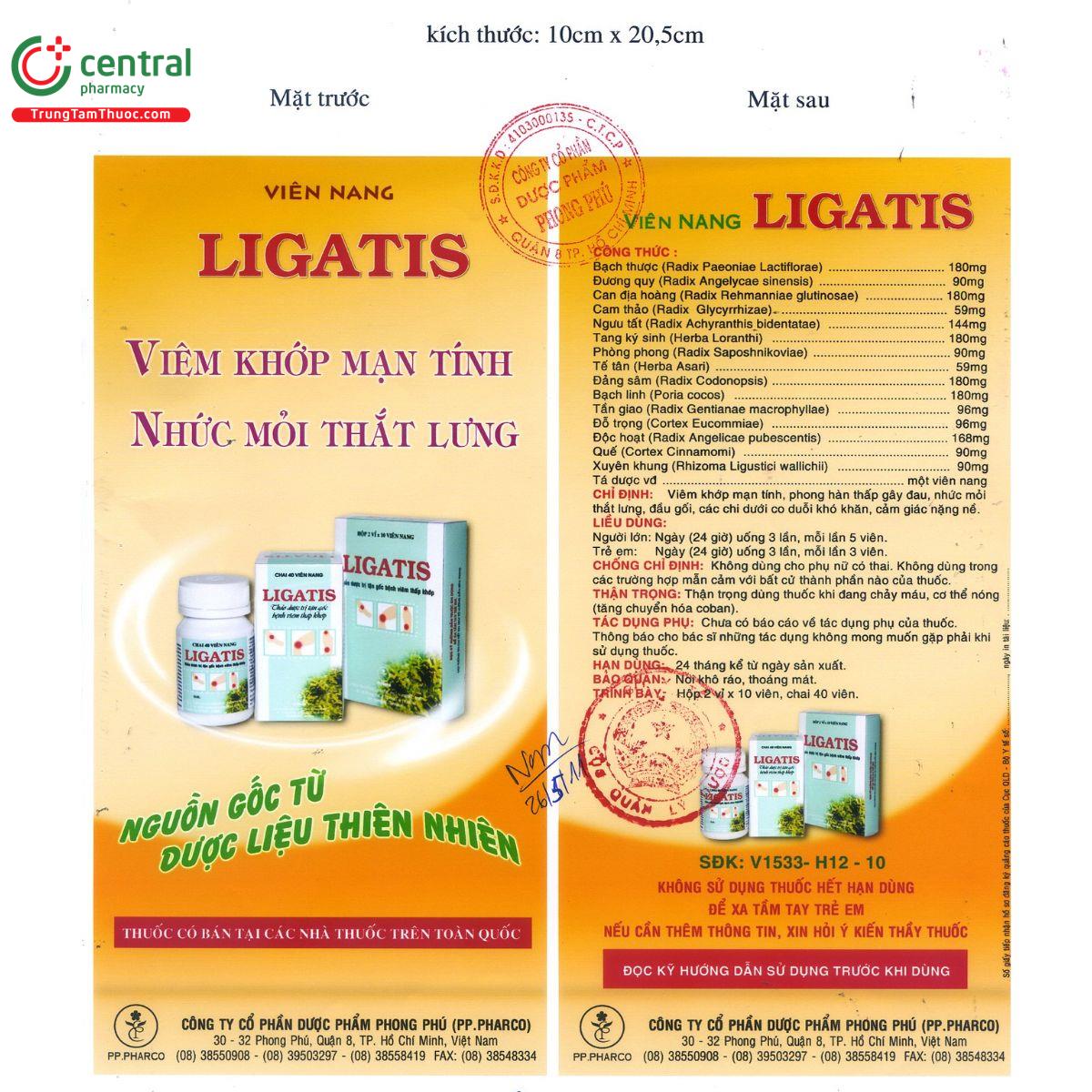 ligatis pppharco 6 A0764 ligatis pppharco 6 A0764