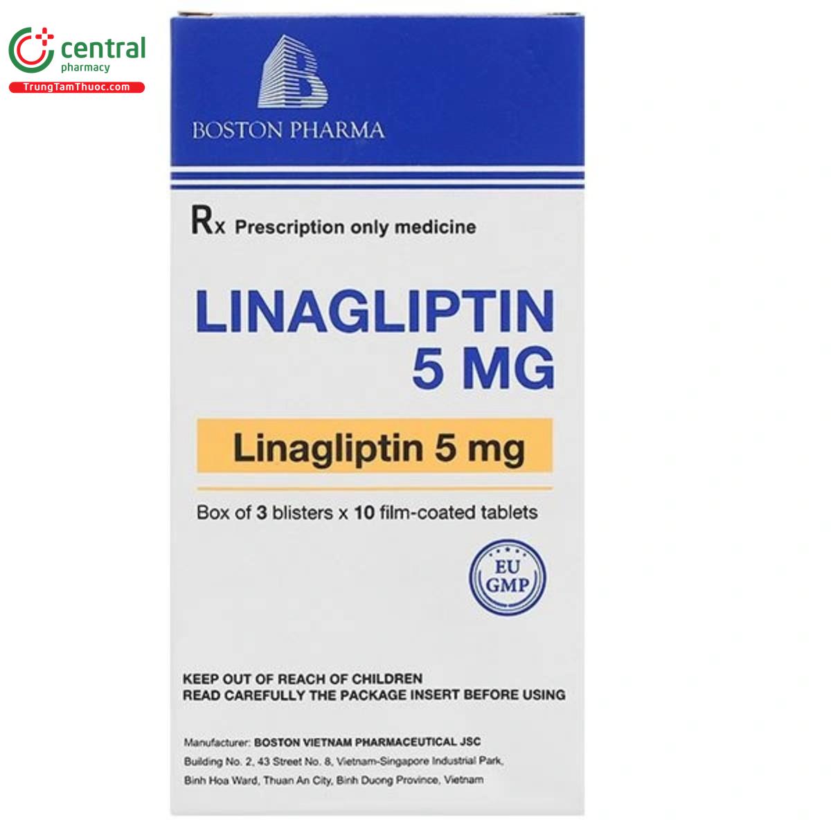 linagliptin 5mg boston 5 E2415