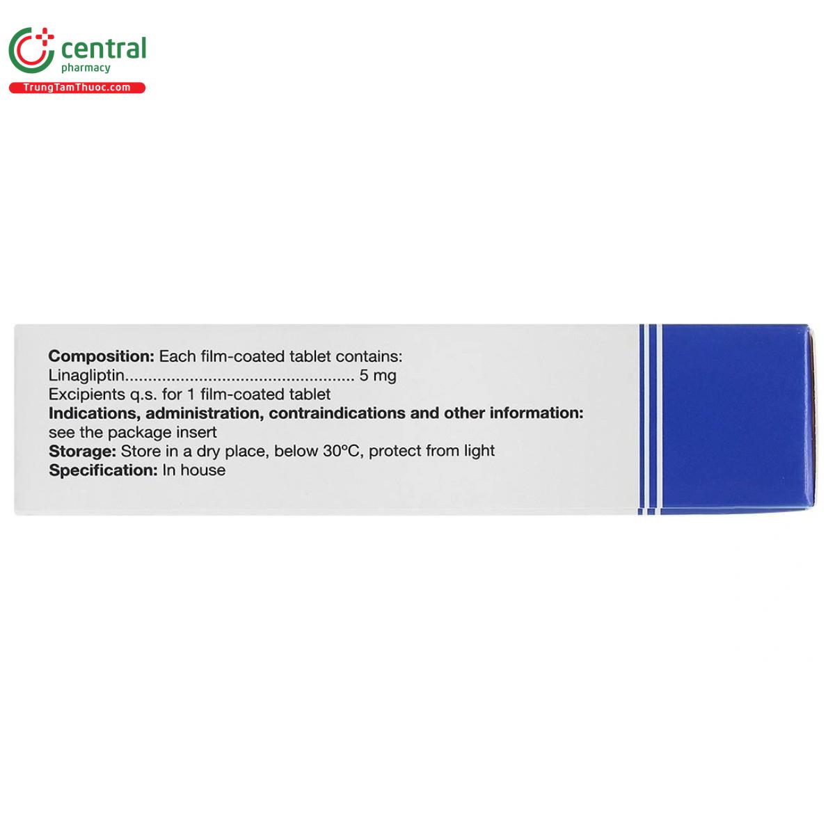 linagliptin 5mg boston 6 M5054