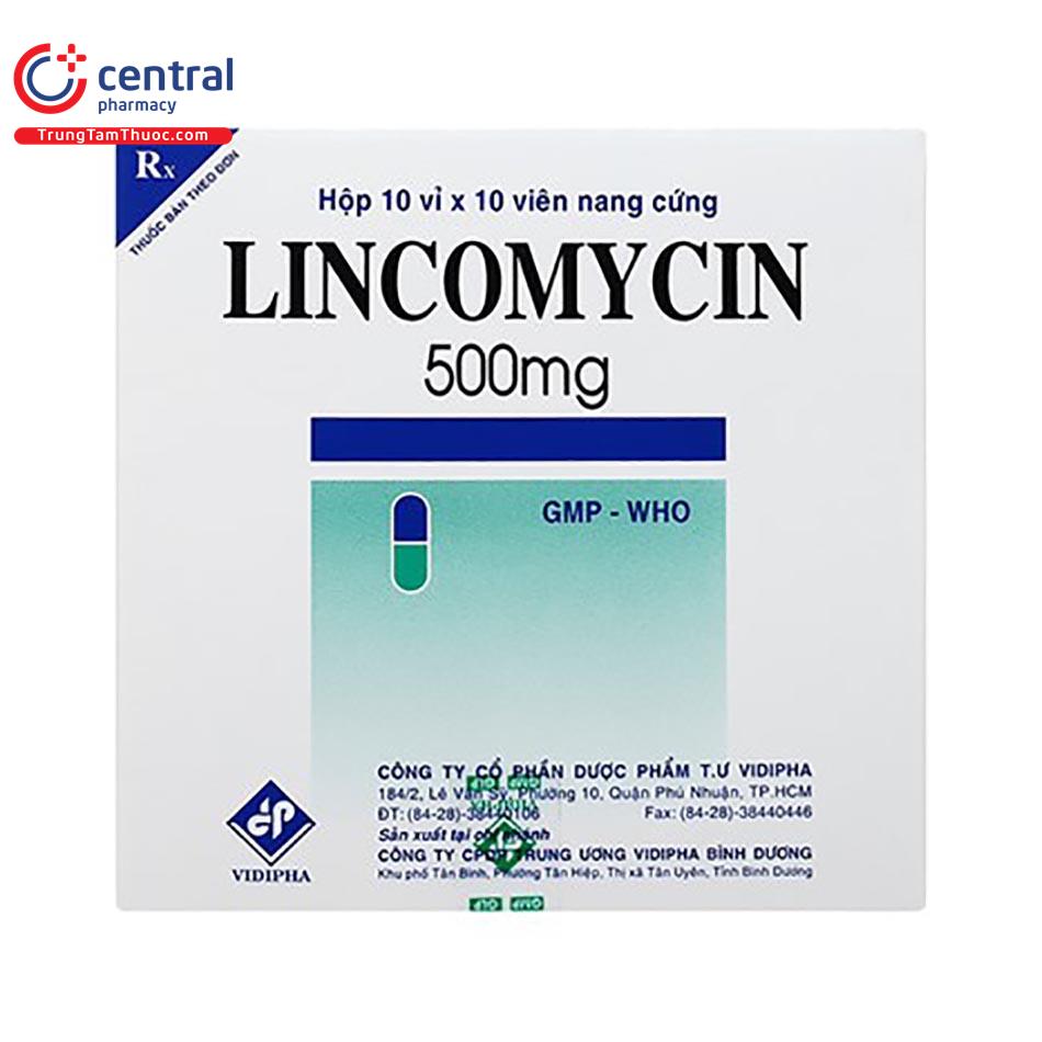 lincomycin 500mg vidipha 15 L4563