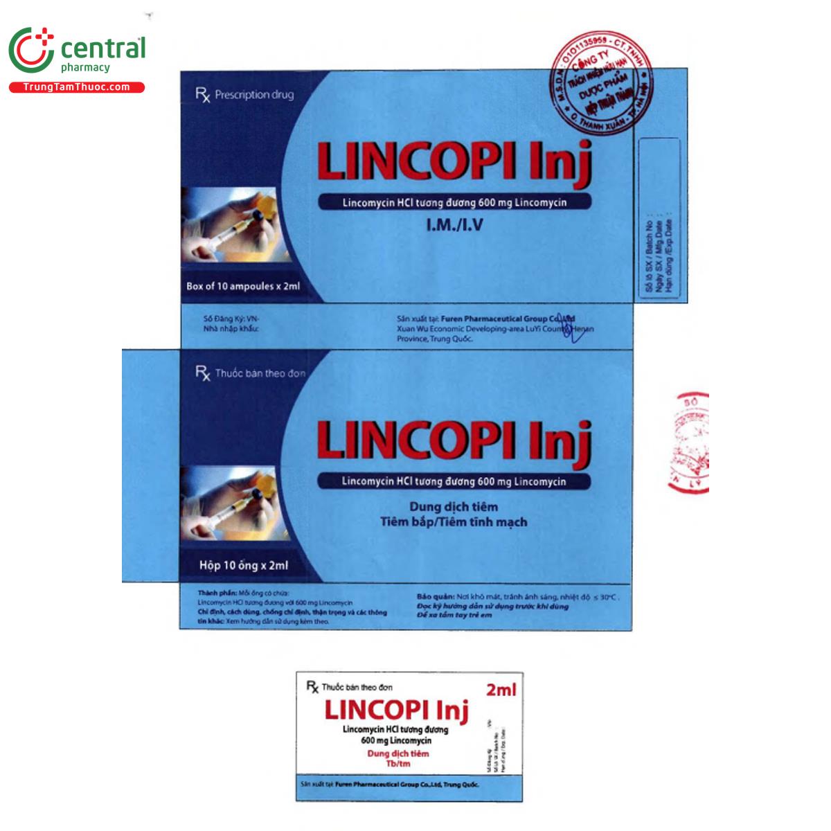 lincopi inj 600mg 4 N5770 lincopi inj 600mg 4 N5770