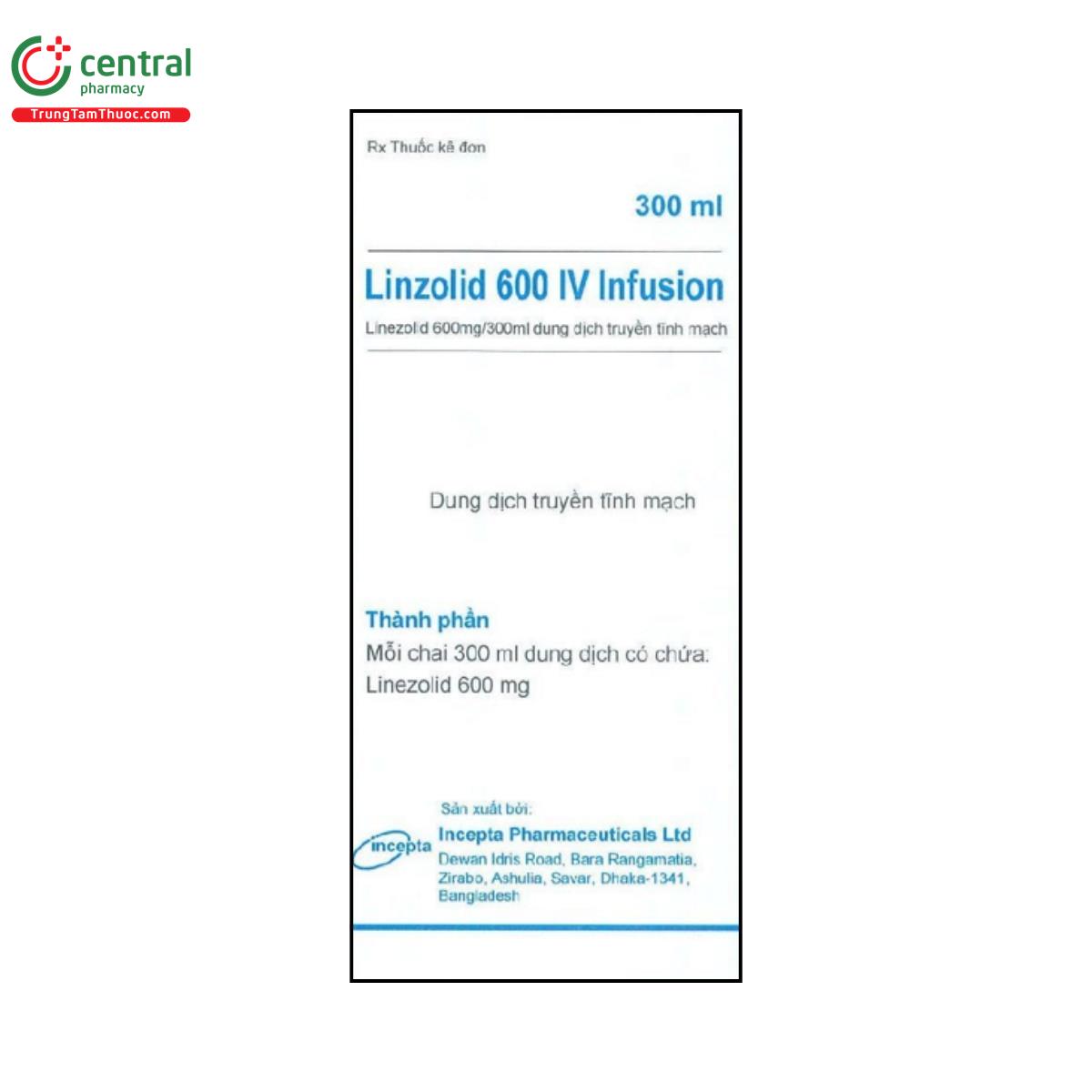 linzolid 600 iv infusion 1 O5258 linzolid 600 iv infusion 1 O5258