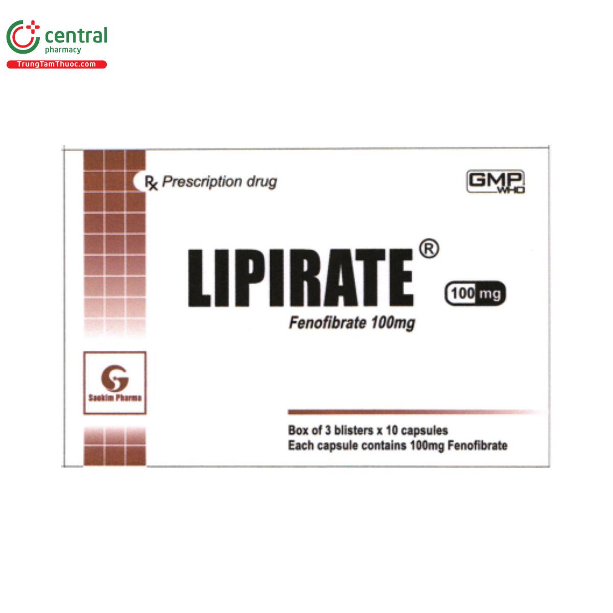 lipirate 100mg 1 J3880 lipirate 100mg 1 J3880