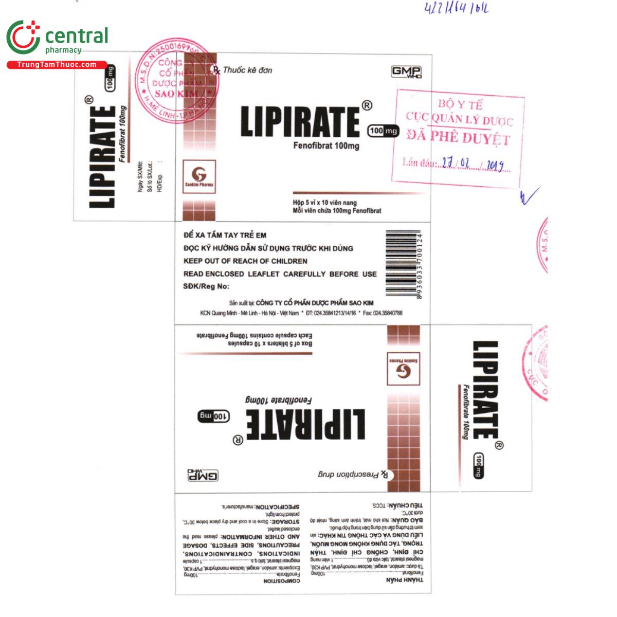 lipirate 100mg 3 R7516 lipirate 100mg 3 R7516