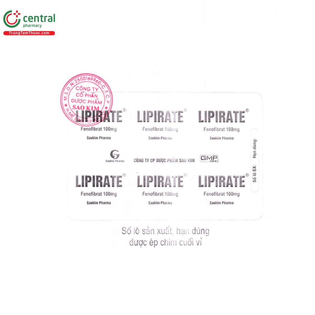 lipirate 100mg 4 L4870 lipirate 100mg 4 L4870
