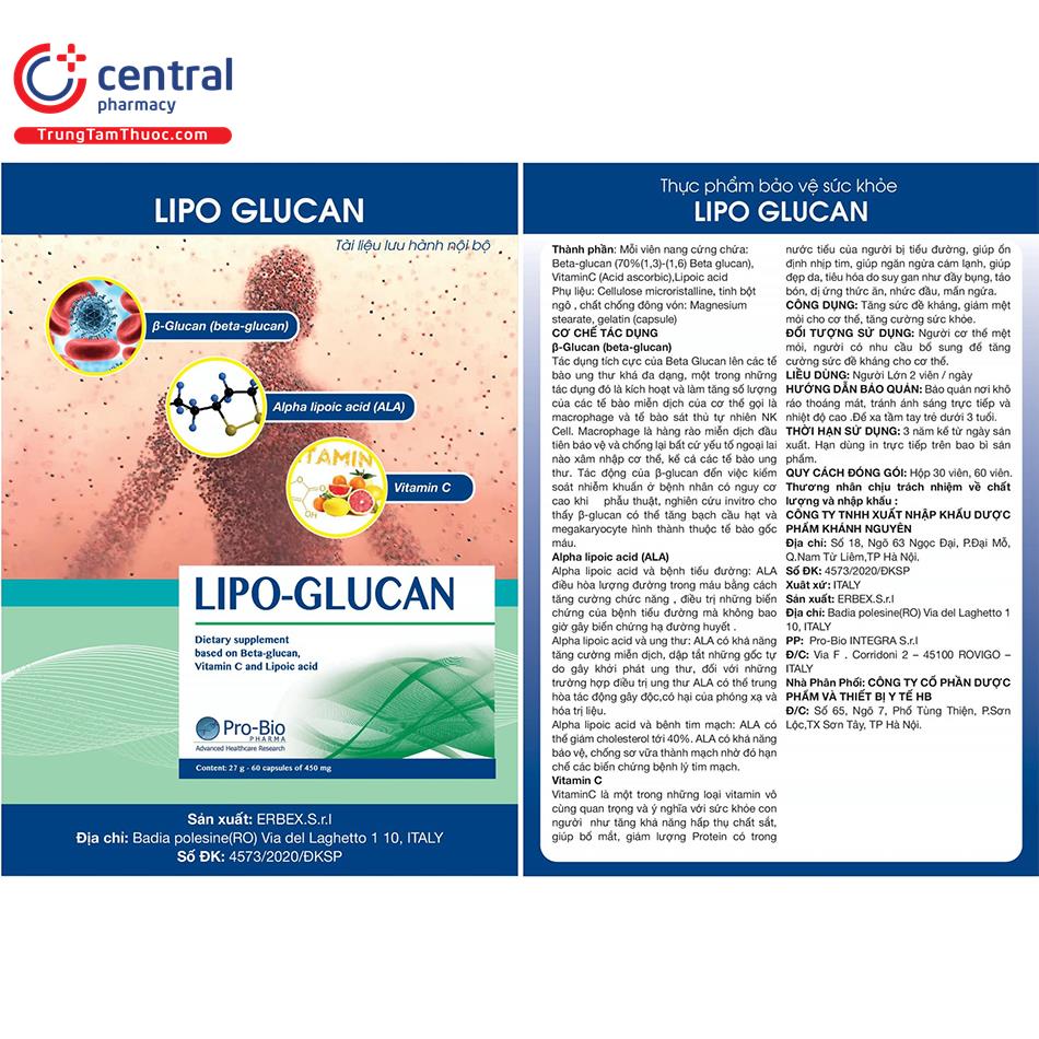 lipo glucan 7 T8180