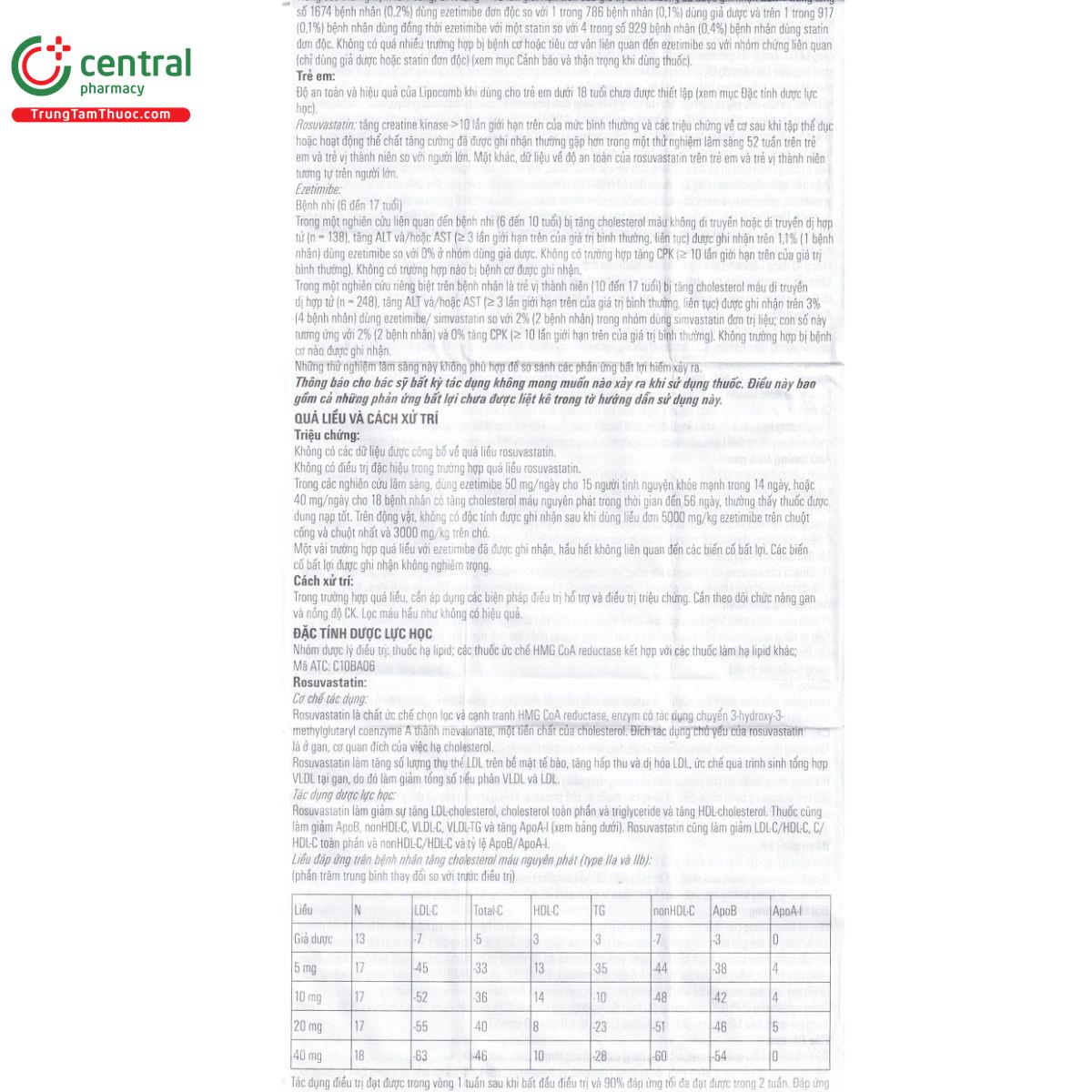 lipocomb 20mg 10mg 18 V8004 lipocomb 20mg 10mg 18 V8004