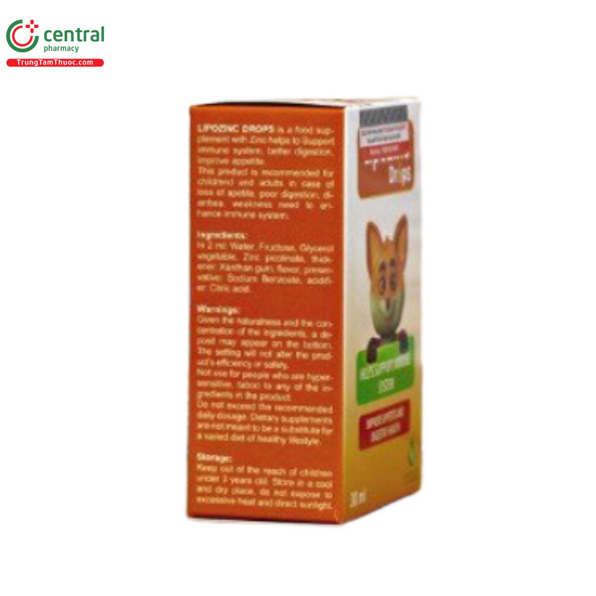 lipozinc drops 4 R7466 lipozinc drops 4 R7466