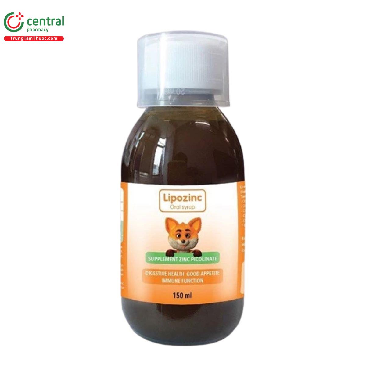 lipozinc oral syrup 4 V8243