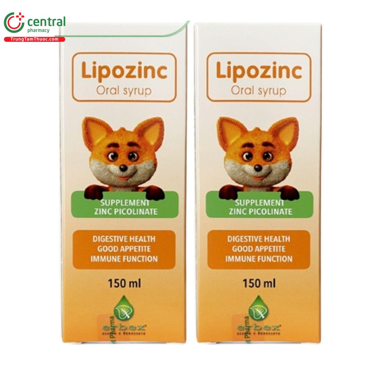 lipozinc oral syrup 5 N5037