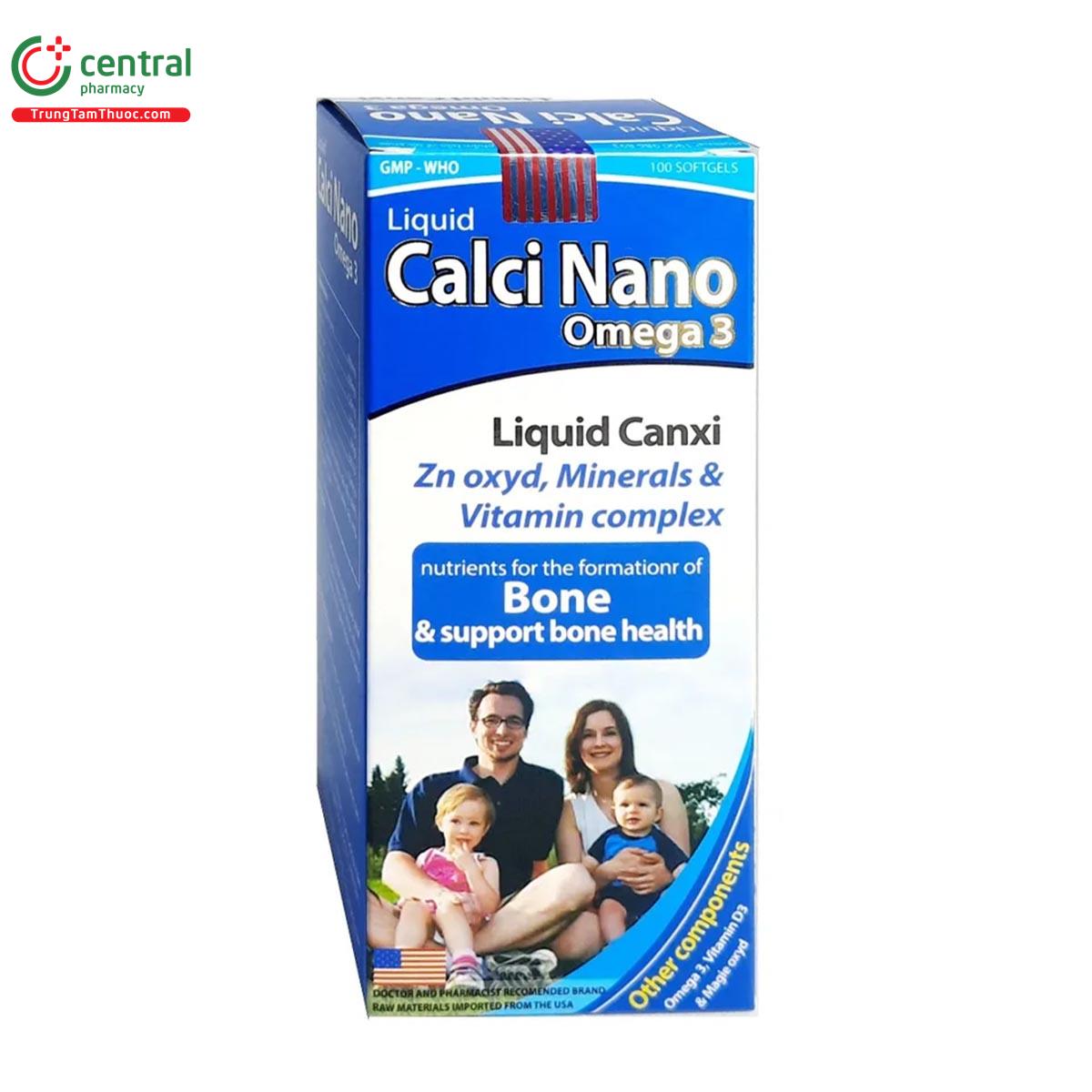 liquid calci nano omega 3 lo 8 P6558