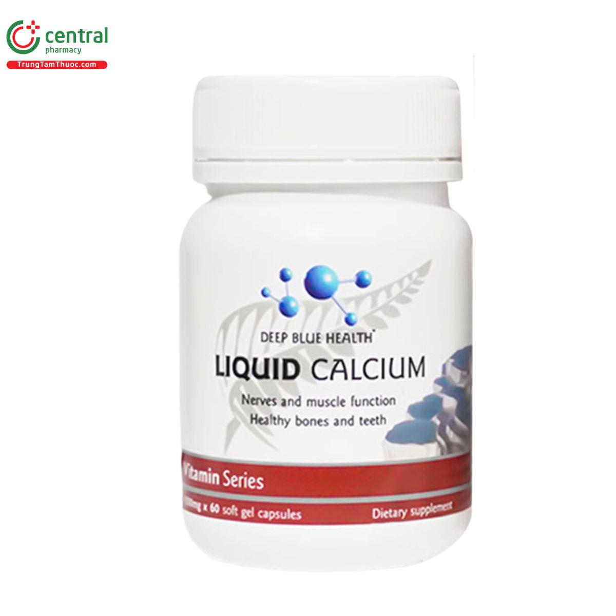 liquid calcium deep blue health 6 L4151