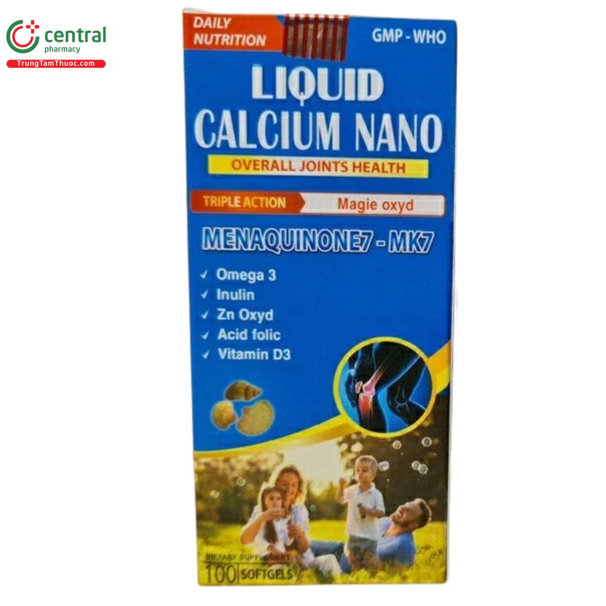 liquid calcium nano overall joints health 67 V8846