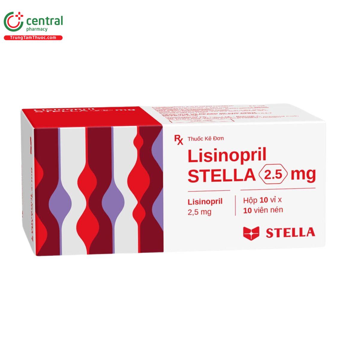 lisinopril stella 25mg 4 S7456