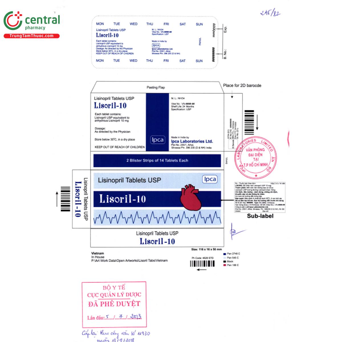 lisoril 10 3 I3163 lisoril 10 3 I3163