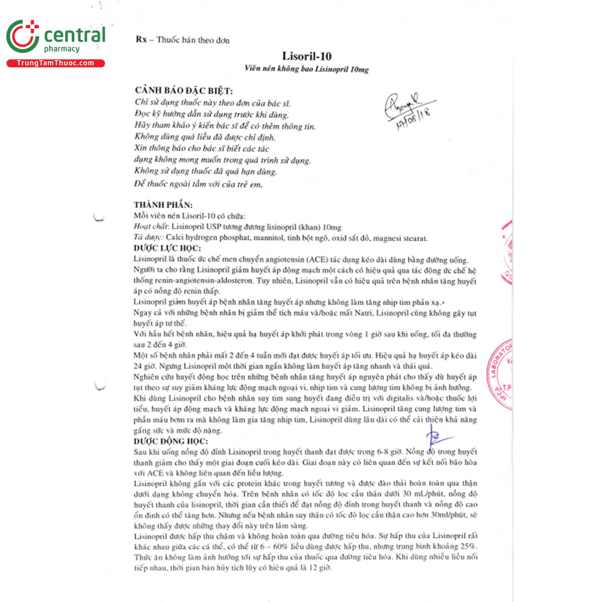 lisoril 10 4 A0446 lisoril 10 4 A0446