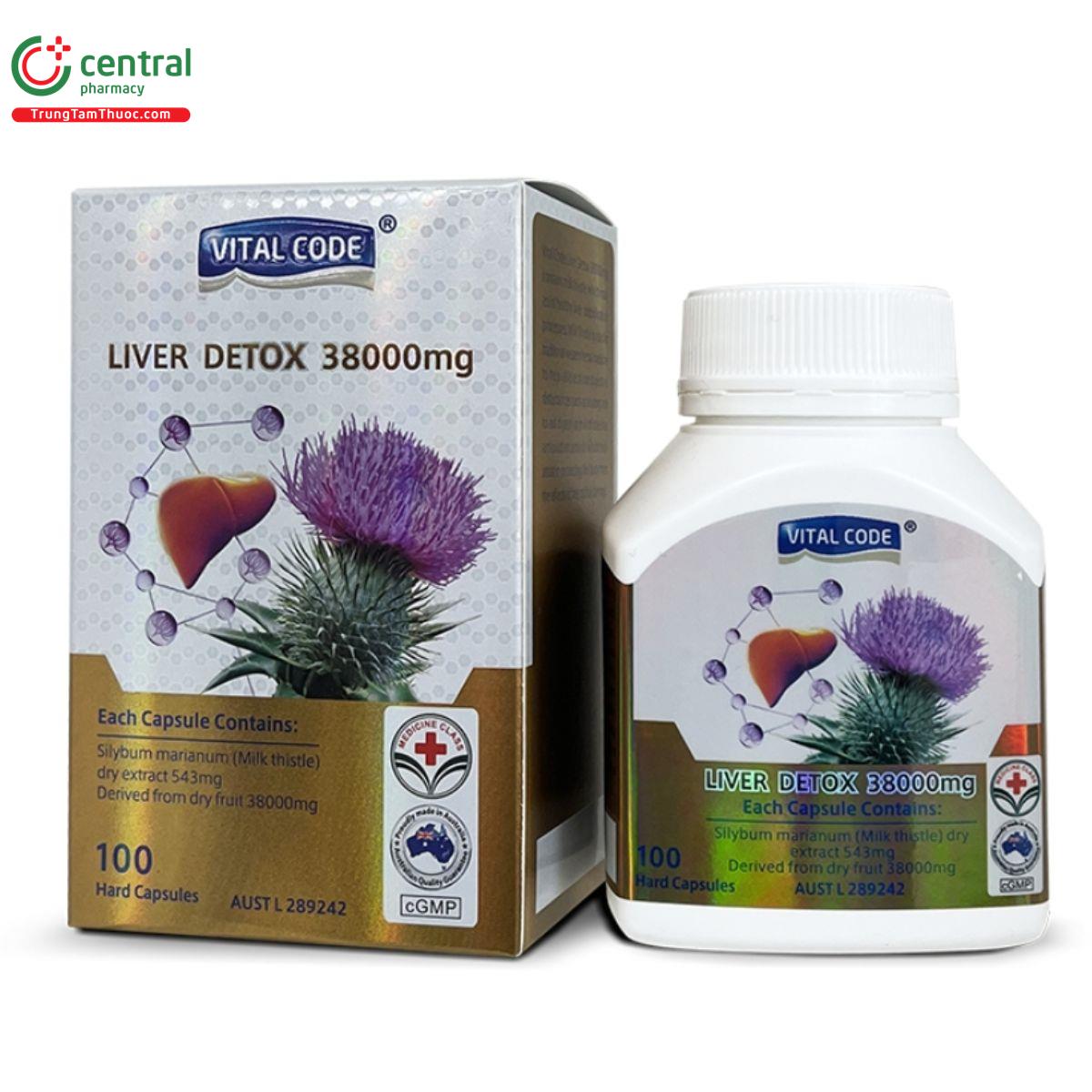 liver detox 38000mg vital code 1 V8840