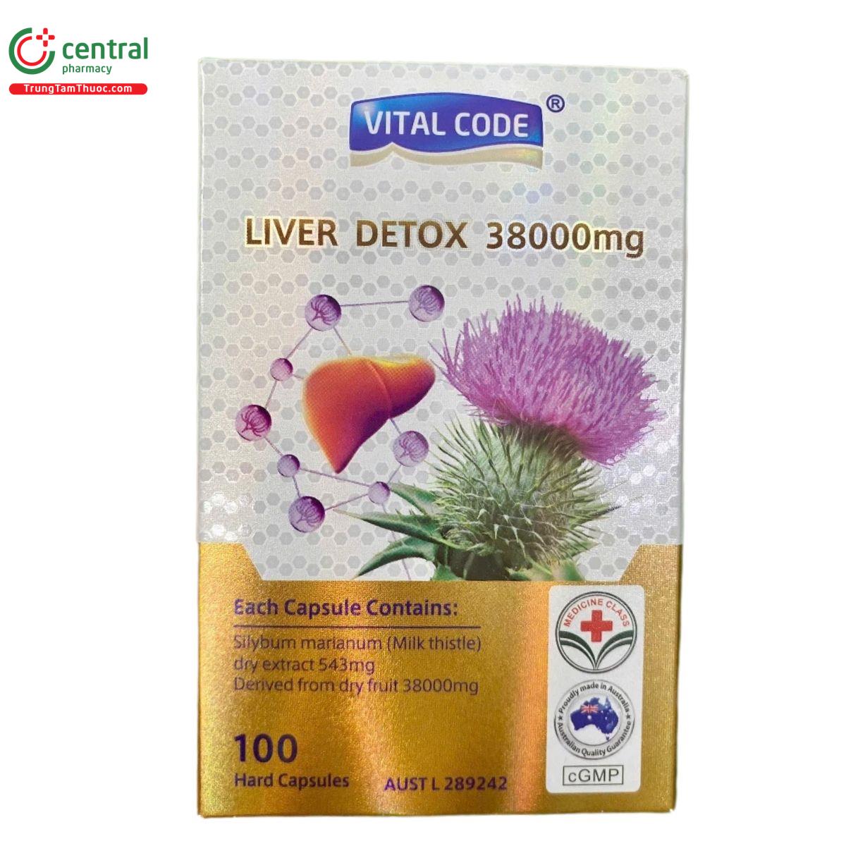 liver detox 38000mg vital code 3 K4643