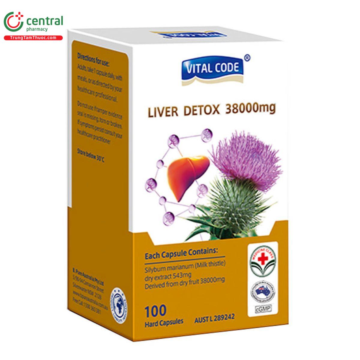 liver detox 38000mg vital code 4 K4628