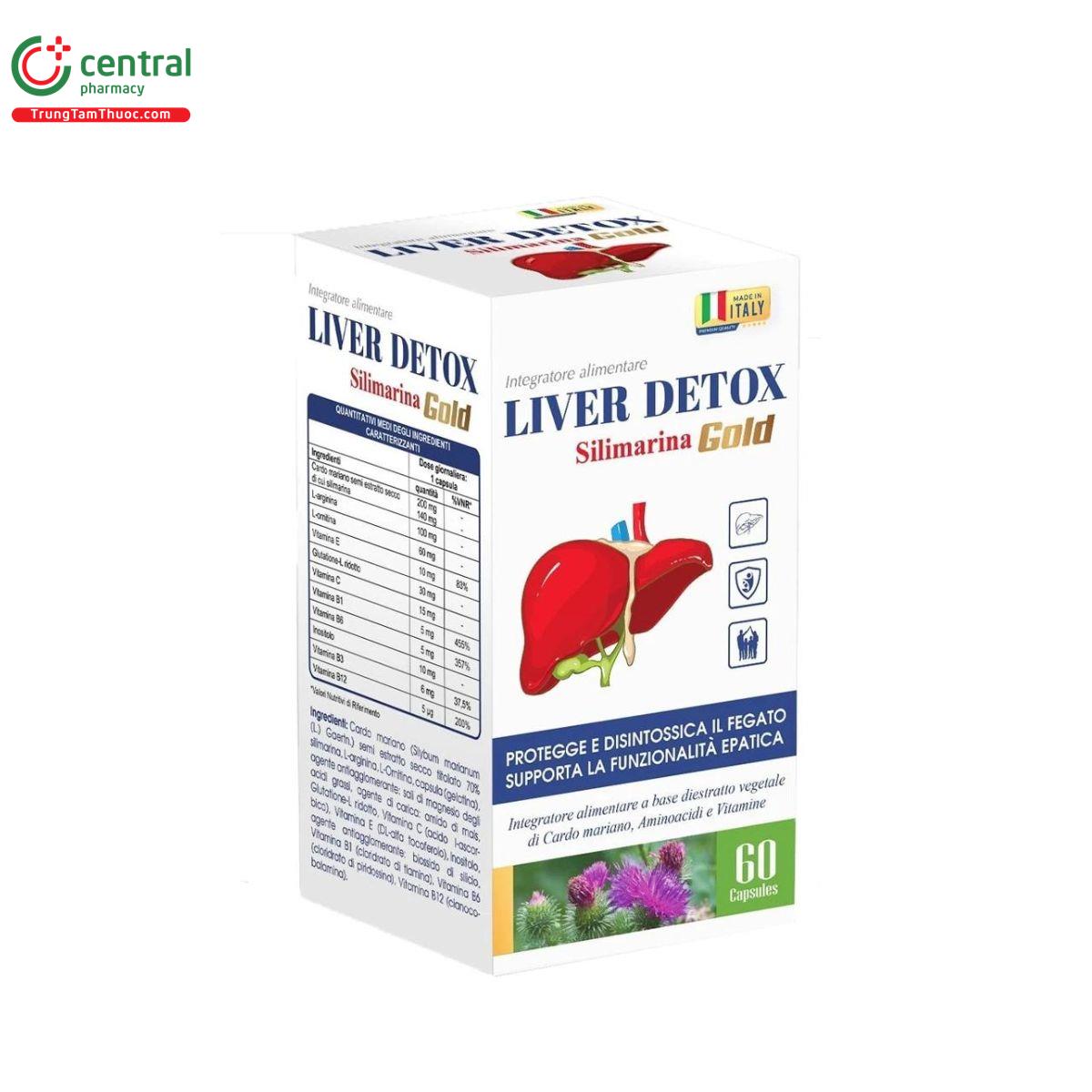 liver detox silimarina gold 3 J3256