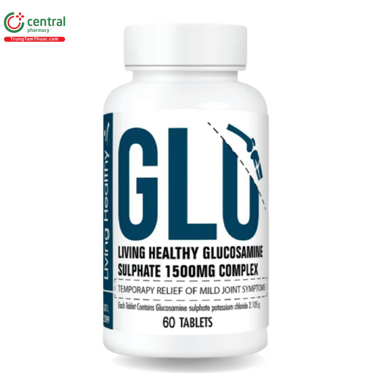 living healthy glucosamine sulphate 1500mg complex 1 J3401