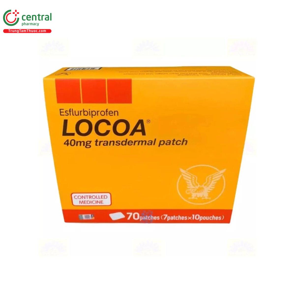 locoa 40mg transdermal patch 4 G2251