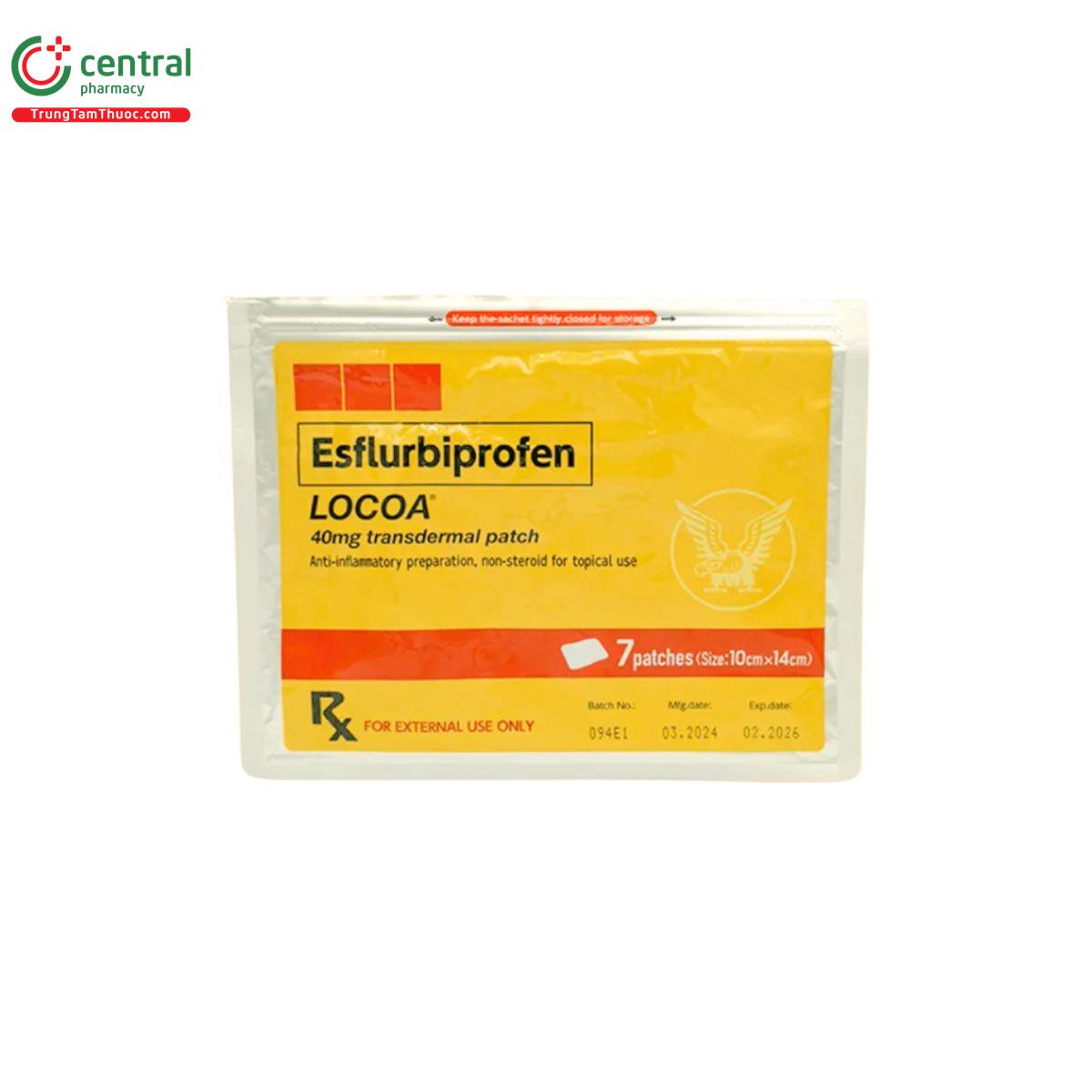 locoa 40mg transdermal patch 5 R7053