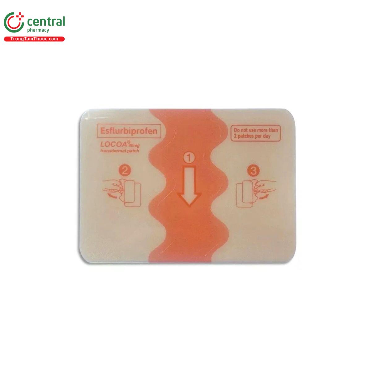 locoa 40mg transdermal patch 7 D1383