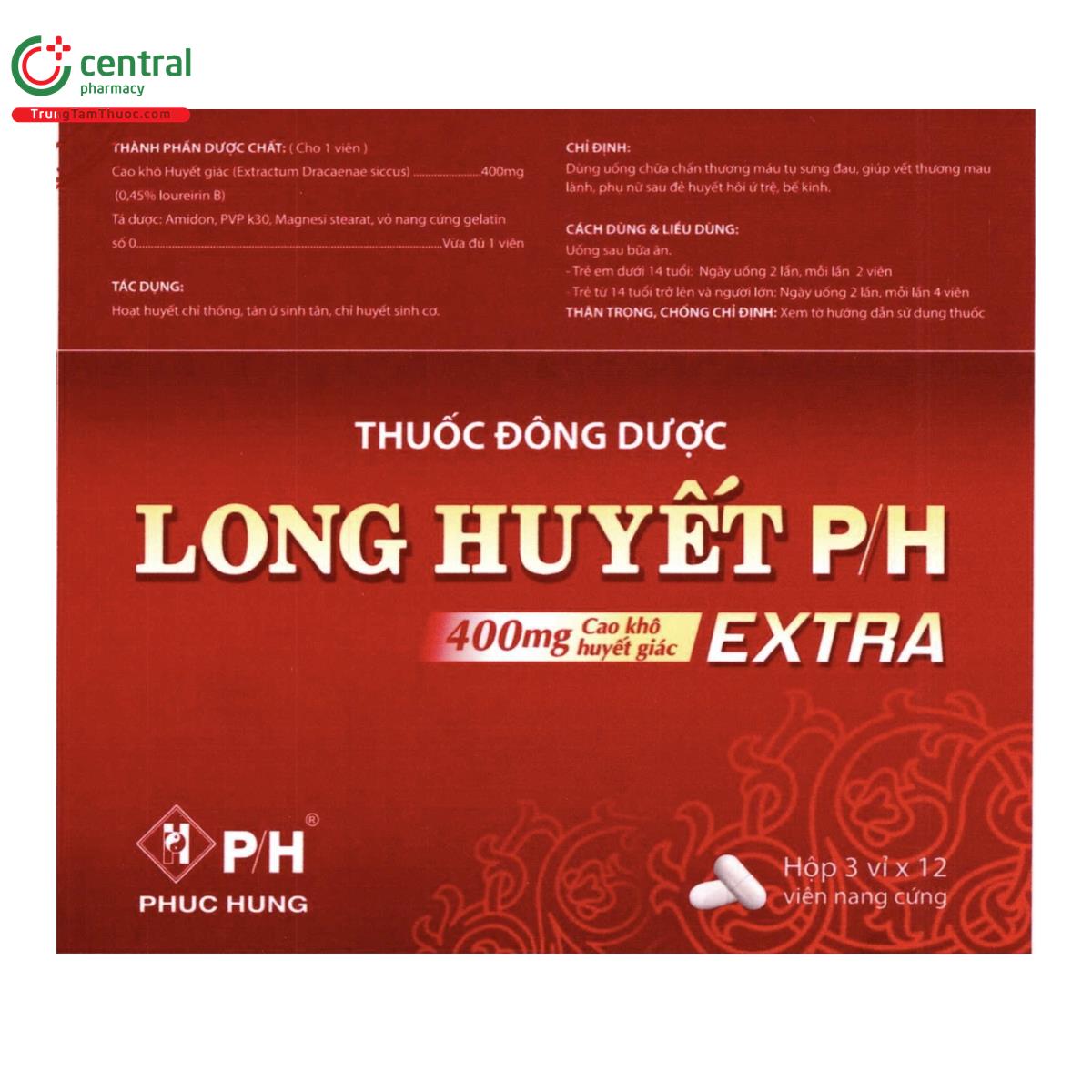 long huyet ph extra 3 H2724 long huyet ph extra 3 H2724