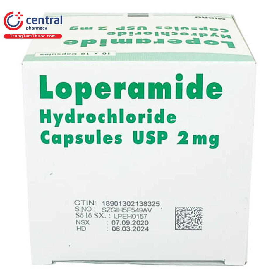 loperamide hydrochloride capsules usp 2mg 4 P6132