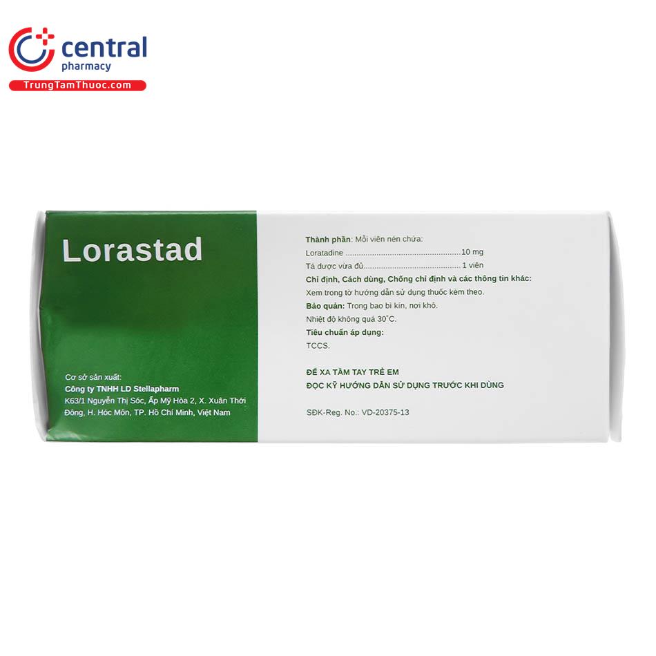 lorastad 10mg hop 100 vien 5 H3316