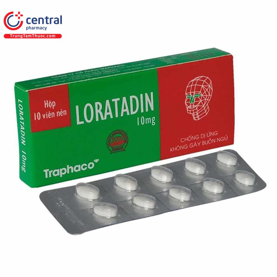 Thuốc Loratadin 10Mg Traphaco: Tác Dụng, Cách Dùng, Liều Dùng
