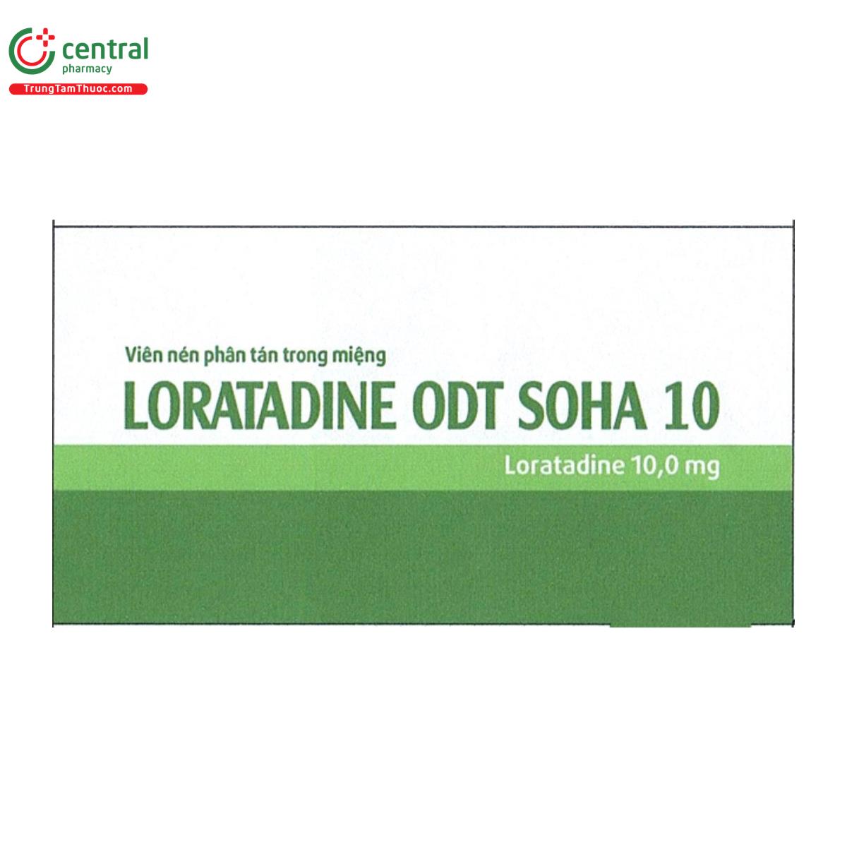 loratadine odt soha 10mg 5 N5164 loratadine odt soha 10mg 5 N5164
