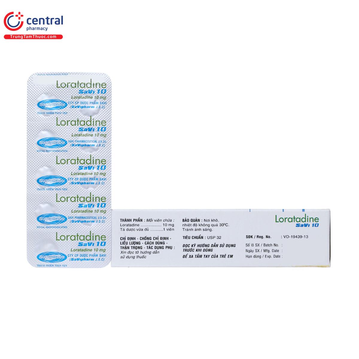 loratadine savi 10 1 E1414