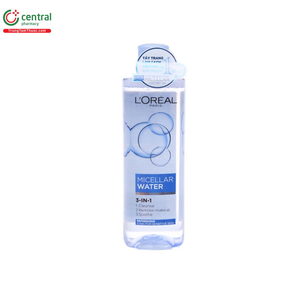 loreal micellar water 3 in 1 cho da dau 3 I3045