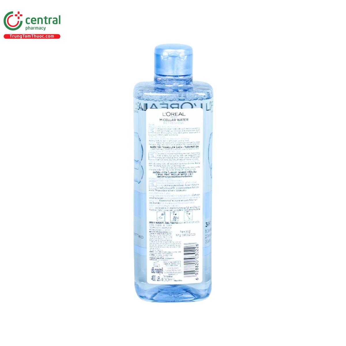 loreal micellar water 3 in 1 cho da dau 7 V8122