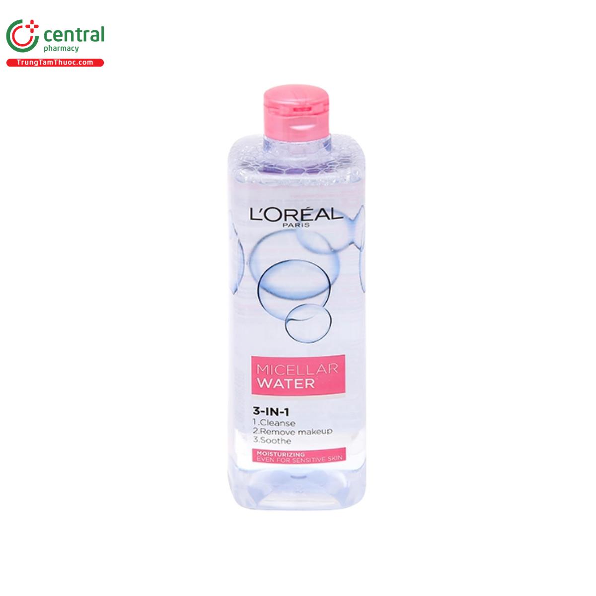 loreal micellar water 3 in 1 cho da kho 3 P6206