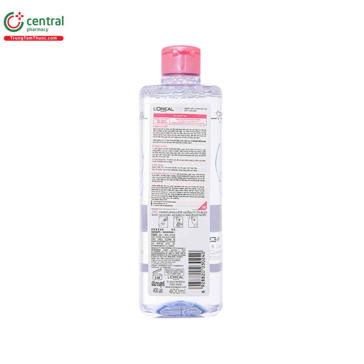 loreal micellar water 3 in 1 cho da kho 7 H2383