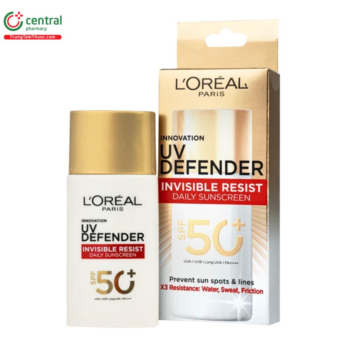 loreal uv defender invisible resist sp50 pa 1 F2534 loreal uv defender invisible resist sp50 pa 1 F2534