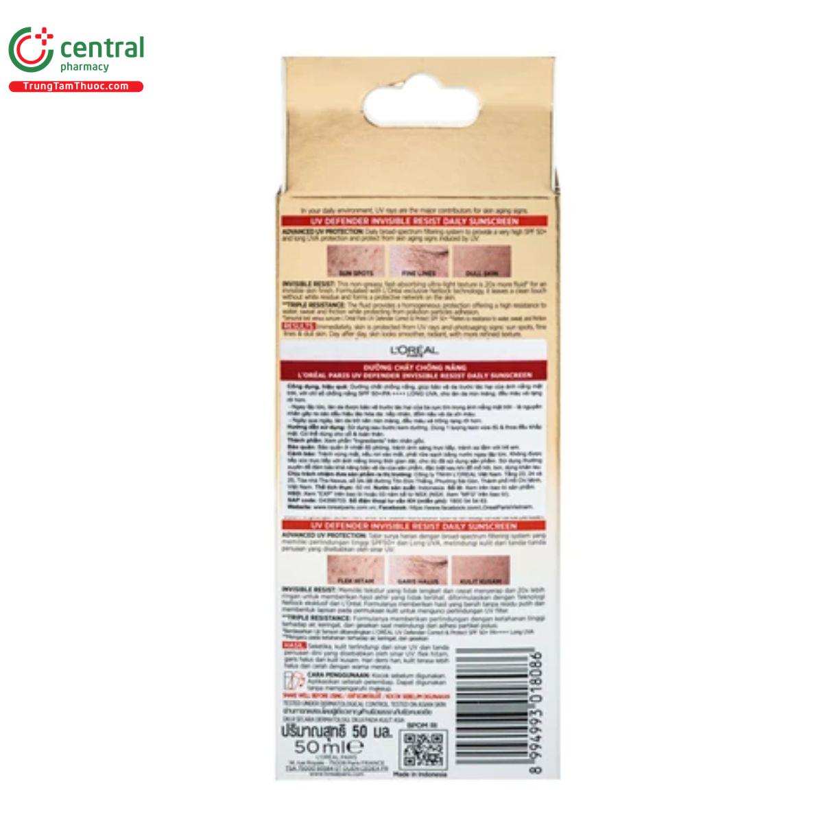 loreal uv defender invisible resist sp50 pa 3 R7312 loreal uv defender invisible resist sp50 pa 3 R7312
