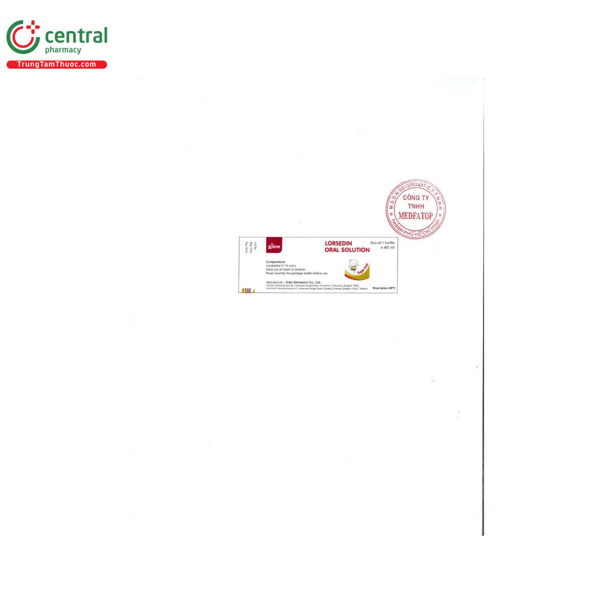 lorsedin oral solution 3 C0142 lorsedin oral solution 3 C0142