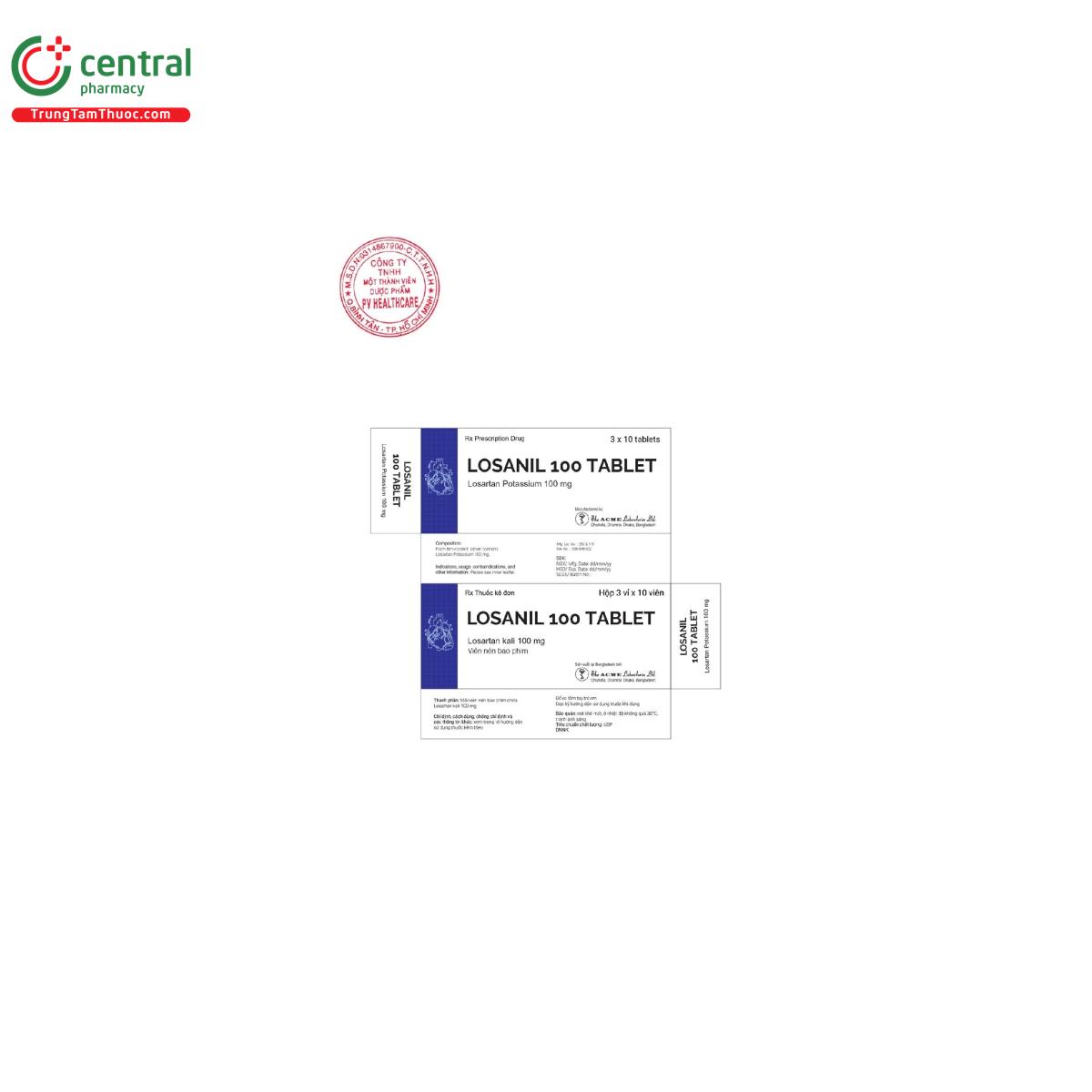 losanil 100 tablet 2 A0177 losanil 100 tablet 2 A0177