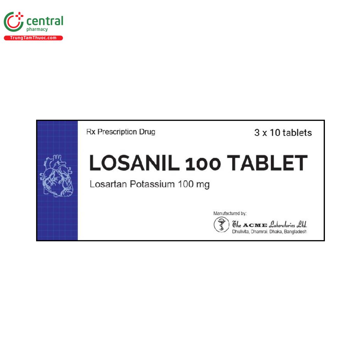 LOSANIL 100 TABLET