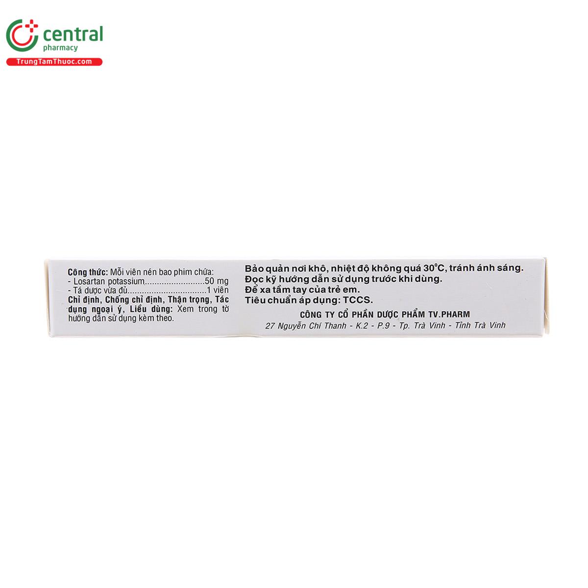 losartan 50mg tvpharm 3 P6625