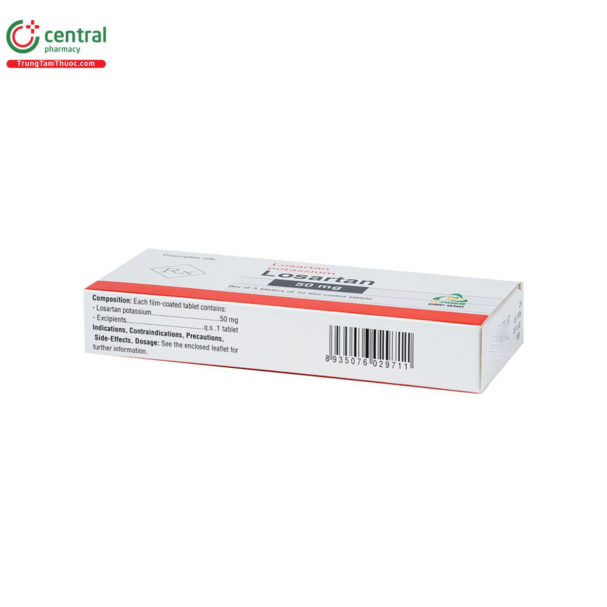 losartan 50mg tvpharm 8 T7568