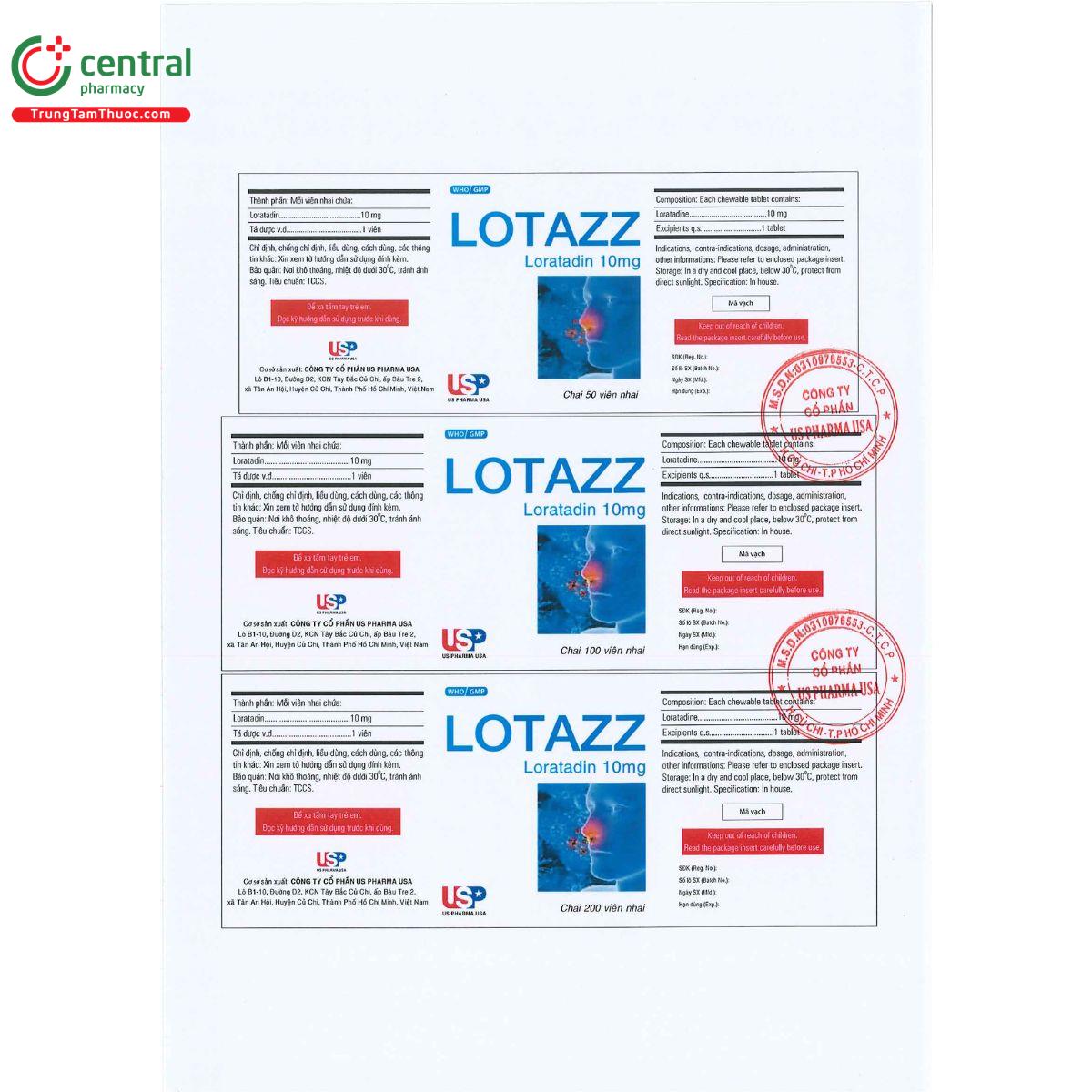 lotazz 10mg 3 U8326 lotazz 10mg 3 U8326