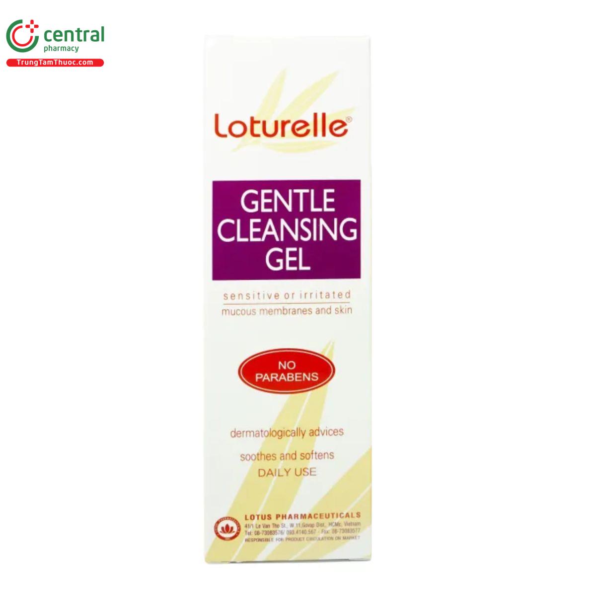 loturelle gentle cleansing gel 3 D1102