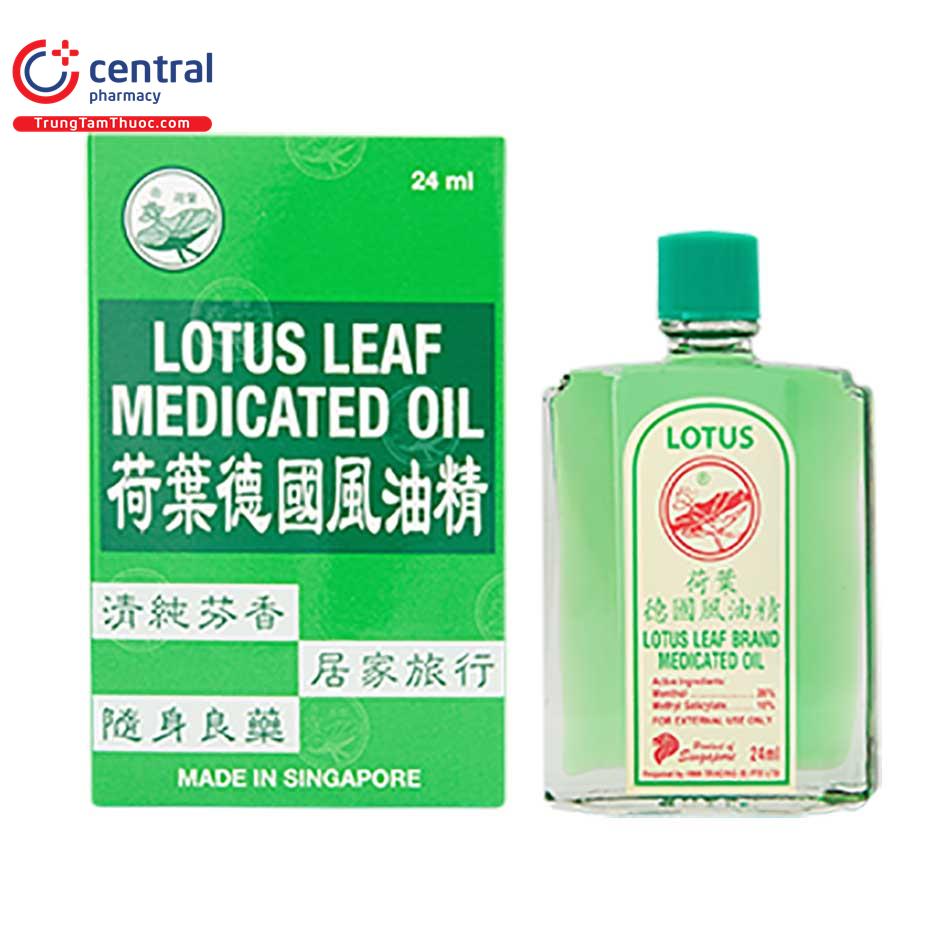 lotus leaf medicated oil 1 B0108