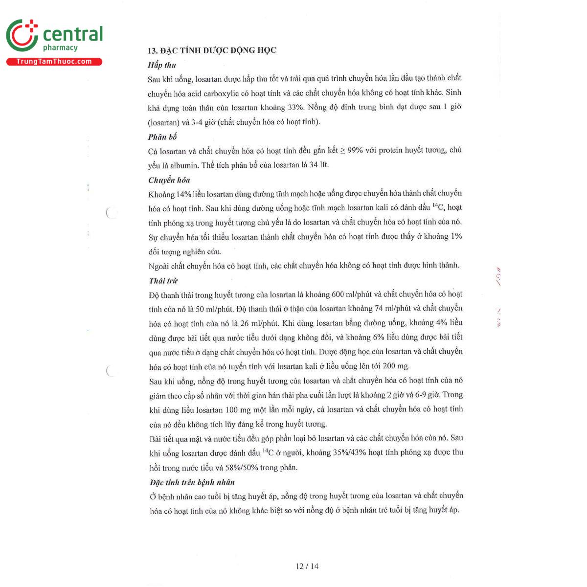 lotuto 125mg 14 G2826